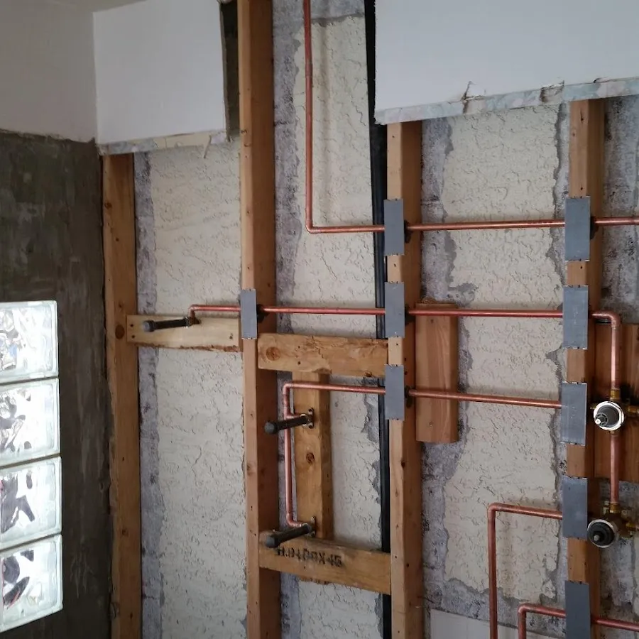 Copper pipe installation for Burst Pipe Repair in Deerfield
